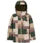 Brand New Kids 2025 Burton Hillslope 2L Jacket Patchwork