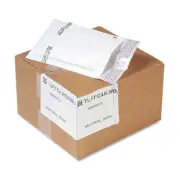 Sealed Air TuffGard Self-Seal Cushioned Mailer, #000, 4 x 8, White, 25/Carton