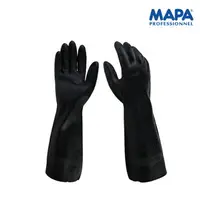 在飛比找樂天市場購物網優惠-MAPA 耐溶劑手套 耐酸鹼手套 加長手套 工作手套 防油 