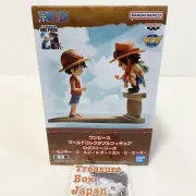 One Piece World Collectable Figure Log Stories Monkey D Luffy & Portgas D Ace
