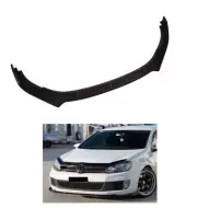 Front Bumper Spoiler Lip Valance Splitter Base Matte Black For VW Golf MK6 GTI (for: Volkswagen)