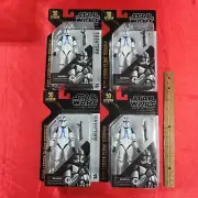Lot of 4 - Star Wars Black Series Archive 501st Clone Trooper