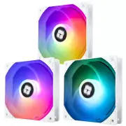 TL-C12CW-S X3 CPU Fan 120Mm White ARGB Case Cooler, 4Pin PWM Silent Computer Coo