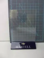 Martell Congac TABLETOP PLASTIC MENU or SIGN HOLDER 6" x 4" Bar Restaurant