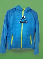 NWT Girls SNOZU ELECTRIC BLUE JACKET SIZE 14/16