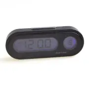 Car Dash Clocks Luminous Electronic Clock with Temperature Display For Automobil
