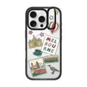 iPhone 16 Pro Impact Ring Stand Case MagSafe Compatible Melbourne Stickers