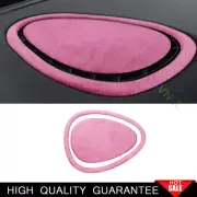 For Mini Cooper Clubman F54 Pink Suede Central Console Air Outlet Vent Trim 2PCS (for: Mini)