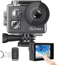 在飛比找樂天市場購物網優惠-AKASO【美國代購】WiFi 運動攝影機4K60fps 觸