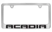 GMC Acadia 2012-16 Chrome Plated Brass Metal License Plate Frame Holder