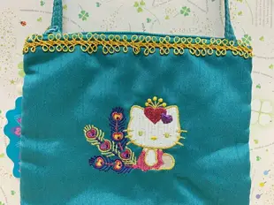【震撼精品百貨】Hello Kitty 凱蒂貓 Sanrio HELLO KITTY斜背包-珠珠綠#73533 震撼日式精品百貨