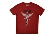 Nirvana | Official Band T-Shirt | In Utero Red