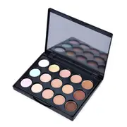 15 Color Contour Cream Concealer Kit Neutral Makeup Camouflage Palette