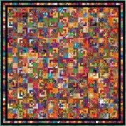 CANDIDASA - 112" x 112" - Quilt-Addicts Pre-cut Patchwork Quilt Kit