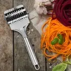 Stainless Steel Noodle Lattice Roller Dough Cutter Pasta Spaghetti Maker