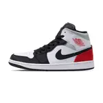 NIKE AIR JORDAN 1 MID SE 男 黑紅 黑腳趾 中筒 喬丹 AJ1 休閒鞋 852542-100