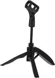 UPKOCH Microphone Stand for Recording and Streaming Telescopic Mic Mount with Durable and Adjustable Height Non Slip Design for Stability for Vlogging and Live Performance