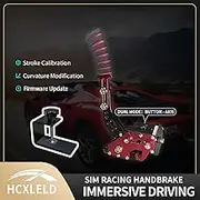 HCXLELD Sim Racing Handbrake, G29 T300 Racing Wheel for PS4/PS5, G920 TX Racing Wheel for XBOX Series X/S, All Racing Wheels for Windows, with Clamp