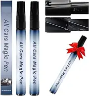 All cars magic pen for car scratches,weatherproof touch up paint pen,easy to use, fits all car color (2pcs)