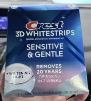 Crest 3D WhiteStrips “Sensitive & Gentle” 28 Strips EXP 11/24/2026 SEALED