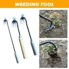 Weed Removal Tool Garden Rake Gardening Hoe for Gardening Handheld Weeding о◇ пω
