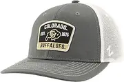 ZHATS Standard NCAA Officially Licensed Trucker Hat Dakota Switchback Patch Secondary