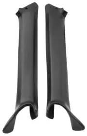 PILLAR POST MOLDING BLACK PAIR 1968 CHEVROLET CAMARO/FIREBIRD (for: Chevrolet)