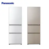 在飛比找Yahoo奇摩購物中心優惠-Panasonic ECONAVI 385L三門變頻電冰箱(