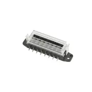 Narva Brand 8-Way Standard ATS Blade Fuse Holder Box - Box Pack of 10