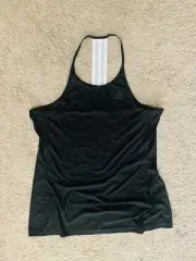 Adidas Climalite Women's Size Small Black/ Lime Green Tank Top Active Wear Shir
