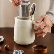 Vacuum Insulated Teapot Space Saving Wide Mouth Coffeepot for Restaurant