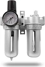 Air Compressor Oil Moisture Water Trap Filter Lubricator Regulator Mount Fitting