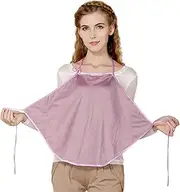 [CIADAZ] Radiation Protection Maternity Clothing, Silver Fiber Apron, Electromagnetic Wave Protective Clothing, 360° Shielding Radiation,Purple (Color : Purple)