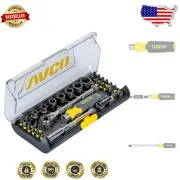 All-in-One 32-Piece Metric Wrench, Sockets & Bits Set for Easy Organization