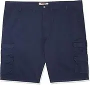 [Wrangler Authentics] Authentics Men's Big & Tall Premium Twill Cargo Short