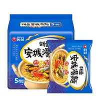 在飛比找樂天市場購物網優惠-【BOBE便利士】 韓國 農心 安城海鮮湯麵 單包/袋裝 1