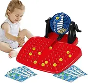 Lottery Bingo Ball Machine - Bingo Machine Game,Reusable Bingo Machine Cage Game with Balls, Bingo Game Machine for Club, Bar, Home Raffle Tickets