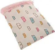 Totority Warm Pet Sleep Sack for Hamsters Small Animals Cozy Wrap Blanket Nest for Rabbits Lightweight Portable Random Colors for Snuggling Sleeping