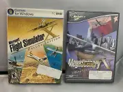 Microsoft Flight Simulator X and Megascenery X Dallas Ft Worth Bundle Brand New
