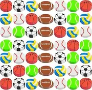 300 Pieces Sports Erasers Football Erasers Mini Erasers Assortment Fun Erasers Tiny Erasers Novelty Pencil Erasers Bulk Mini Erasers for Classroom Gift Rewards Party Favor