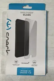 Speck ShieldView Glass Screen Protector for iPhone SE 3rd/2nd Gen, iPhone 8/7