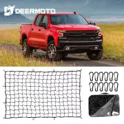 4'X6' Bungee Truck Bed Cargo Net Trunk Storage Elastic Mesh for Chevy Silverado