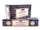 'Black Opium' Nag Champa Masala Satya Incense Sticks 180g 15g x 12 Packets