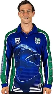 NRL 'Barracuda' Fishing Shirt - New Zealand Warriors - Youth - Polo