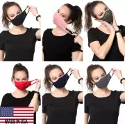 Made in USA Washable and Reusable Cotton Face Mask OS