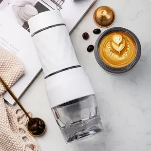 膠囊咖啡機 美式咖啡機手動便攜手壓式意式濃縮咖啡機 戶外隨行迷你咖啡杯壺一件代發【元渡雜貨鋪】