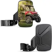 RANSOTO Ranger Side Mirrors, UTV Rear View Mirror Compatible with Polaris Ranger XP 500, 570, 900, 1000, Ranger Diesel, ETX/EV, General 1000, Can-Am Defender, Maverick Trail