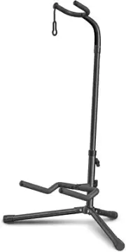 GLEAM Guitar Stand - Adjustable Fit Electric, Classical Guitars and Bass, Guitar