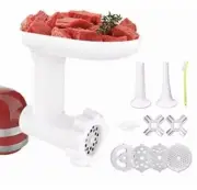 KitchTree KSMFGA Food Grinder Attachment - White
