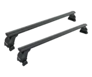For Honda Ridgeline 2017-Up Bed Rack Cross Bars Metal Bracket Alu Black